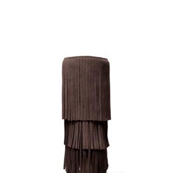 Michael Kors Jayla Suede Heeled Booties – Chocolate - Picture 2 of 14